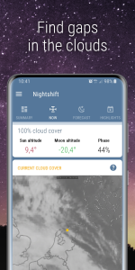 اسکرین شات 5 برنامه Nightshift Stargazing