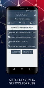 اسکرین شات 5 برنامه Novytool - GFX Tool 120 FPS Graphics