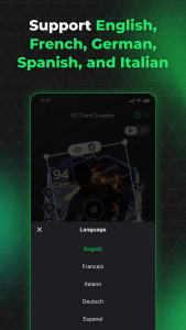 اسکرین شات 2 برنامه FUT 26 Card Creator