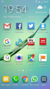 اسکرین شات 1 برنامه Battery Percentage Display