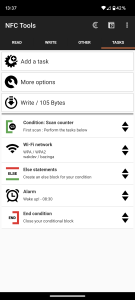 اسکرین شات 7 برنامه NFC Tools