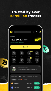 اسکرین شات 2 برنامه WEEX - Buy Bitcoin & Crypto