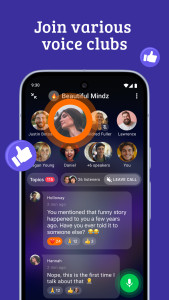 اسکرین شات 3 برنامه Wakie Voice Chat: Make Friends