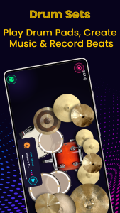اسکرین شات 7 برنامه Electro Drum Pads: Beat Maker