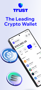 اسکرین شات 1 برنامه Trust: Crypto & Bitcoin Wallet