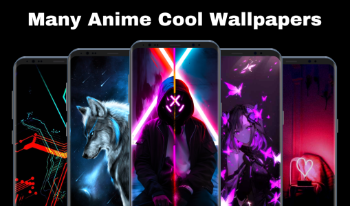 اسکرین شات 1 برنامه Anime Cool Wallpapers 4K, HD
