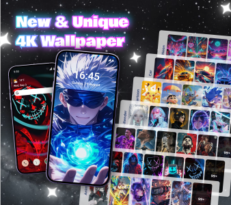 اسکرین شات 1 برنامه Live Wallpapers & 4K Wallpaper