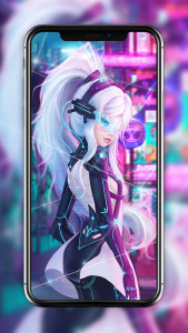 اسکرین شات 1 برنامه Cool Anime Wallpapers