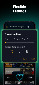 اسکرین شات 5 برنامه Wallpaper Changer, Auto Change