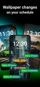 اسکرین شات 2 برنامه Wallpaper Changer, Auto Change