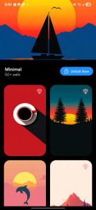 اسکرین شات 1 برنامه Wallverse Wallpaper