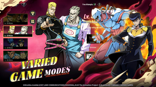 اسکرین شات 5 بازی JoJo's Bizarre Adventure: GS