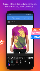اسکرین شات 6 برنامه Multi Layer - Photo Editor