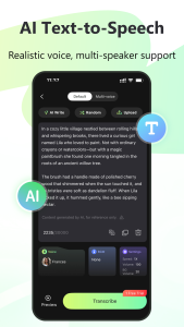 اسکرین شات 5 برنامه RecCloud – AI Video Generator
