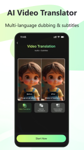 اسکرین شات 6 برنامه RecCloud – AI Video Generator