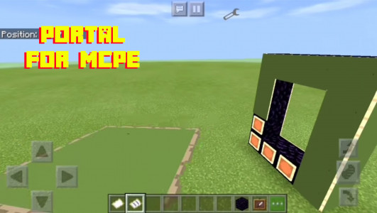 اسکرین شات 3 برنامه Portal MCPE - Mod Secret Door