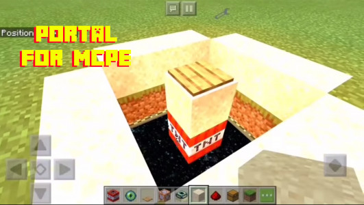 اسکرین شات 6 برنامه Portal MCPE - Mod Secret Door