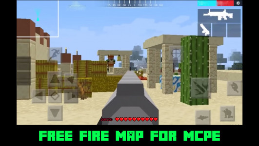 اسکرین شات 2 برنامه skin freefire mod for mcpe