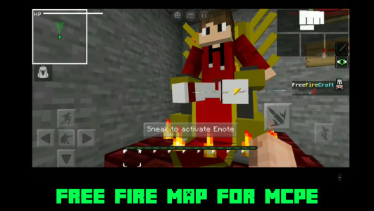 اسکرین شات 1 برنامه skin freefire mod for mcpe