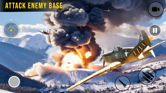 اسکرین شات 8 بازی Warplanes Dogfight・WW2 Battle