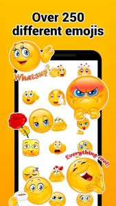 اسکرین شات 5 برنامه Stickers and emoji - WASticker