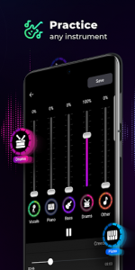 اسکرین شات 5 برنامه SplitHit: Vocal Remover, Karaoke Maker, Backtracks