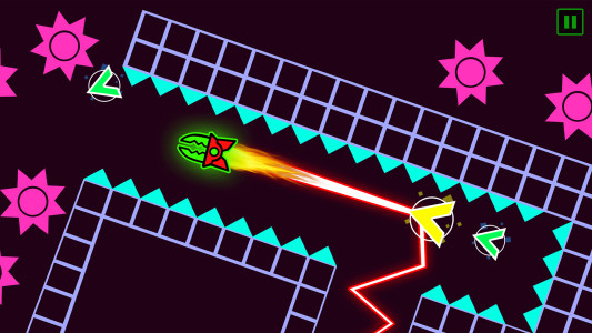 اسکرین شات 8 بازی Wave Dash : Geometry Arrow