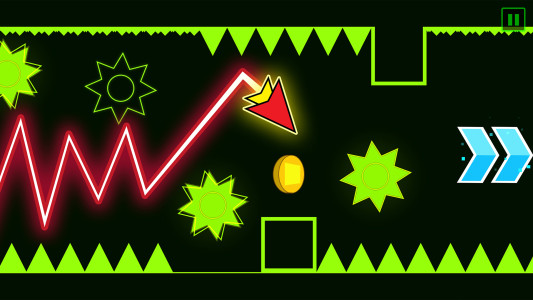 اسکرین شات 2 بازی Wave Dash : Geometry Arrow