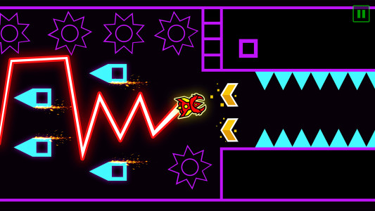 اسکرین شات 5 بازی Wave Dash : Geometry Arrow