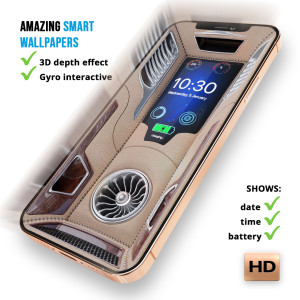 اسکرین شات 3 برنامه Wave Live Wallpapers Maker 3D