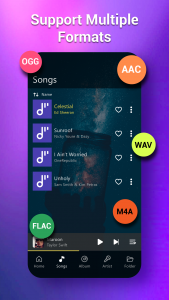 اسکرین شات 5 برنامه S Music Player - MP3 Player