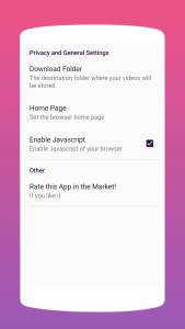 اسکرین شات 5 برنامه qdownloader & Saver