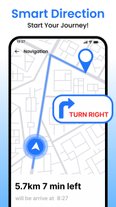 اسکرین شات 7 برنامه Live Satellite View & GPS Map