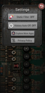 اسکرین شات 4 برنامه Ghost Voice Box: EVP Detector