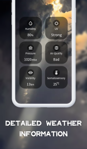 اسکرین شات 2 برنامه Daily Weather