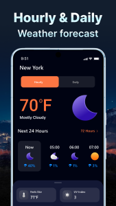 اسکرین شات 2 برنامه Weather Today: Live Radar