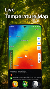 اسکرین شات 6 برنامه Weather Radar & Weather Live