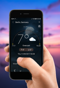 اسکرین شات 1 برنامه Daily weather forecast