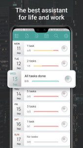 اسکرین شات 1 برنامه My Tasks: Planner & To-Do List