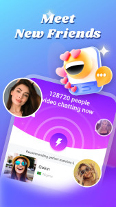 اسکرین شات 2 برنامه Veego - live chat online