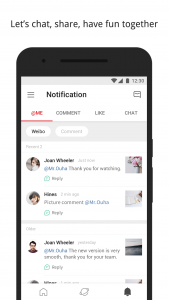 اسکرین شات 3 برنامه Weibo