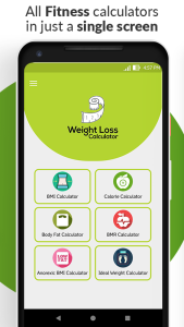 اسکرین شات 3 برنامه Weight Loss Calorie Calculator
