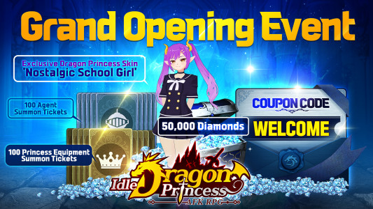 اسکرین شات 1 بازی Idle Dragon Princess : AFK RPG