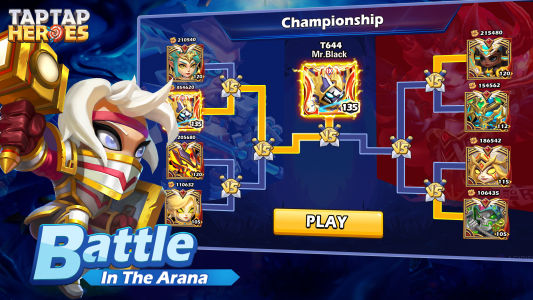 اسکرین شات 5 بازی Taptap Heroes:ldle RPG