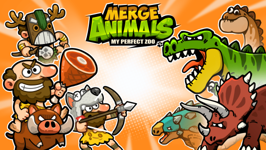 اسکرین شات 2 بازی Merge Animals-My Perfect Zoo