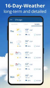 اسکرین شات 4 برنامه weather24: Forecast & Radar