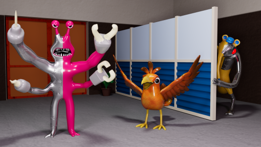 اسکرین شات 1 بازی Green Monster 4 - All BOSS