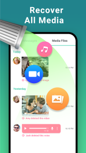 اسکرین شات 6 برنامه Deleted Chat Recovery