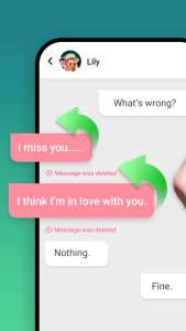 اسکرین شات 1 برنامه Deleted Chat Recovery