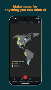 اسکرین شات 6 برنامه MapChart